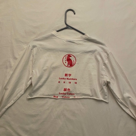 Frank and Oak Ripped Cropped Top - Picture 2 of 3